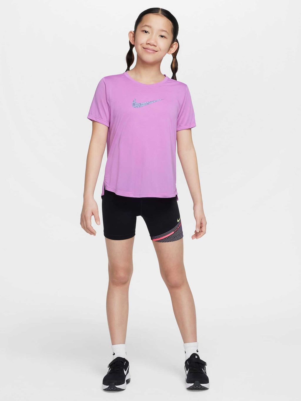 NIKE Тениска G NK DF ONE SS TOP SPORT VNR