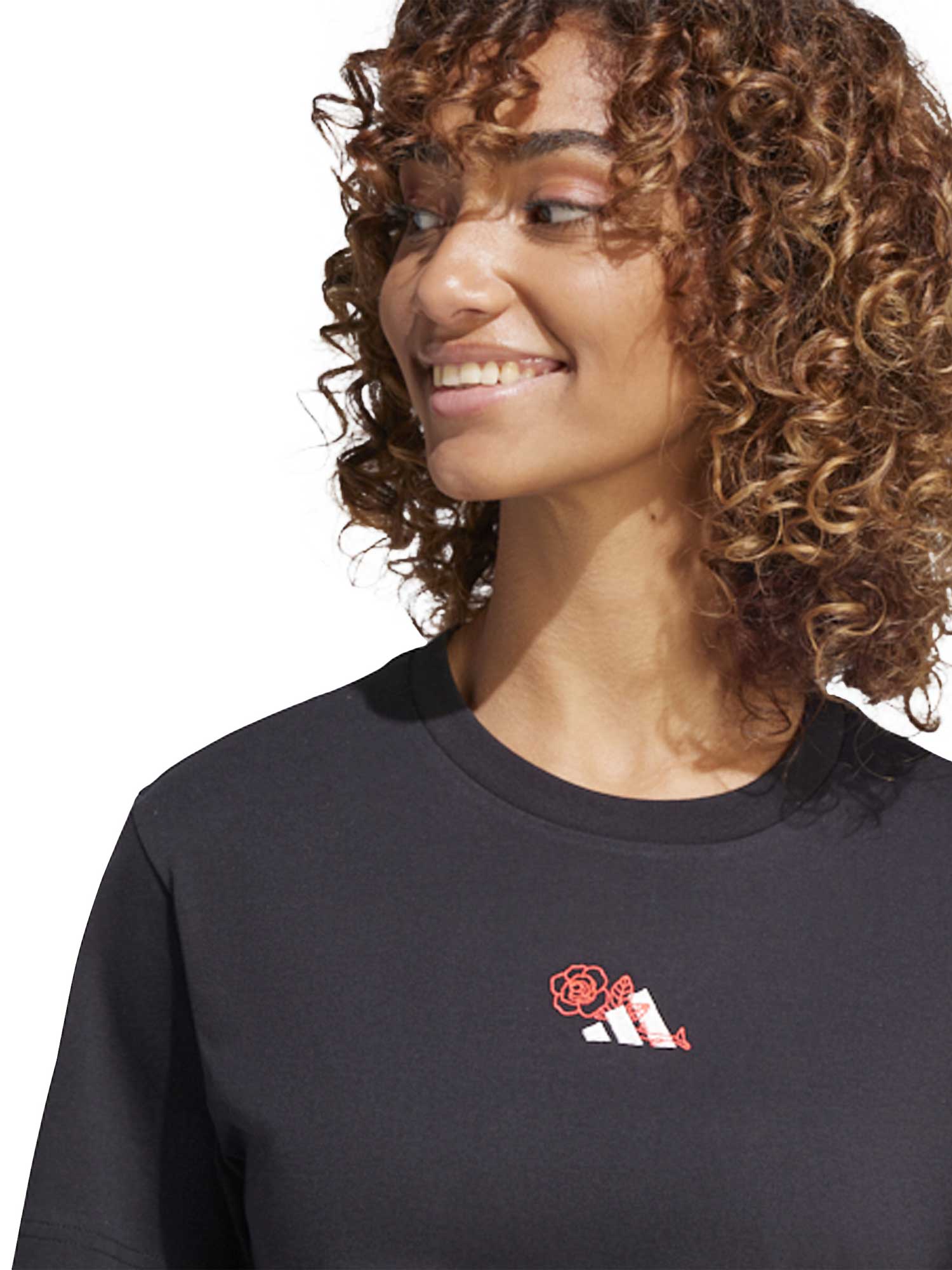 ADIDAS SPORTSWEAR Тениска Lounge Mini Graphic T-Shirt