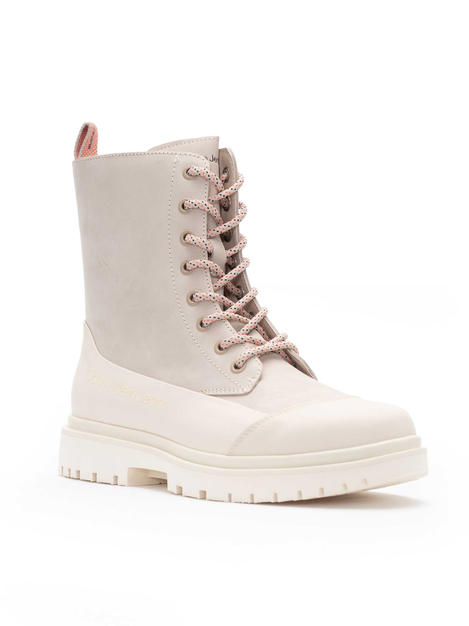 Calvin Klein Jeans Боти CHUNKY COMBAT LACEUP BOOT RUB