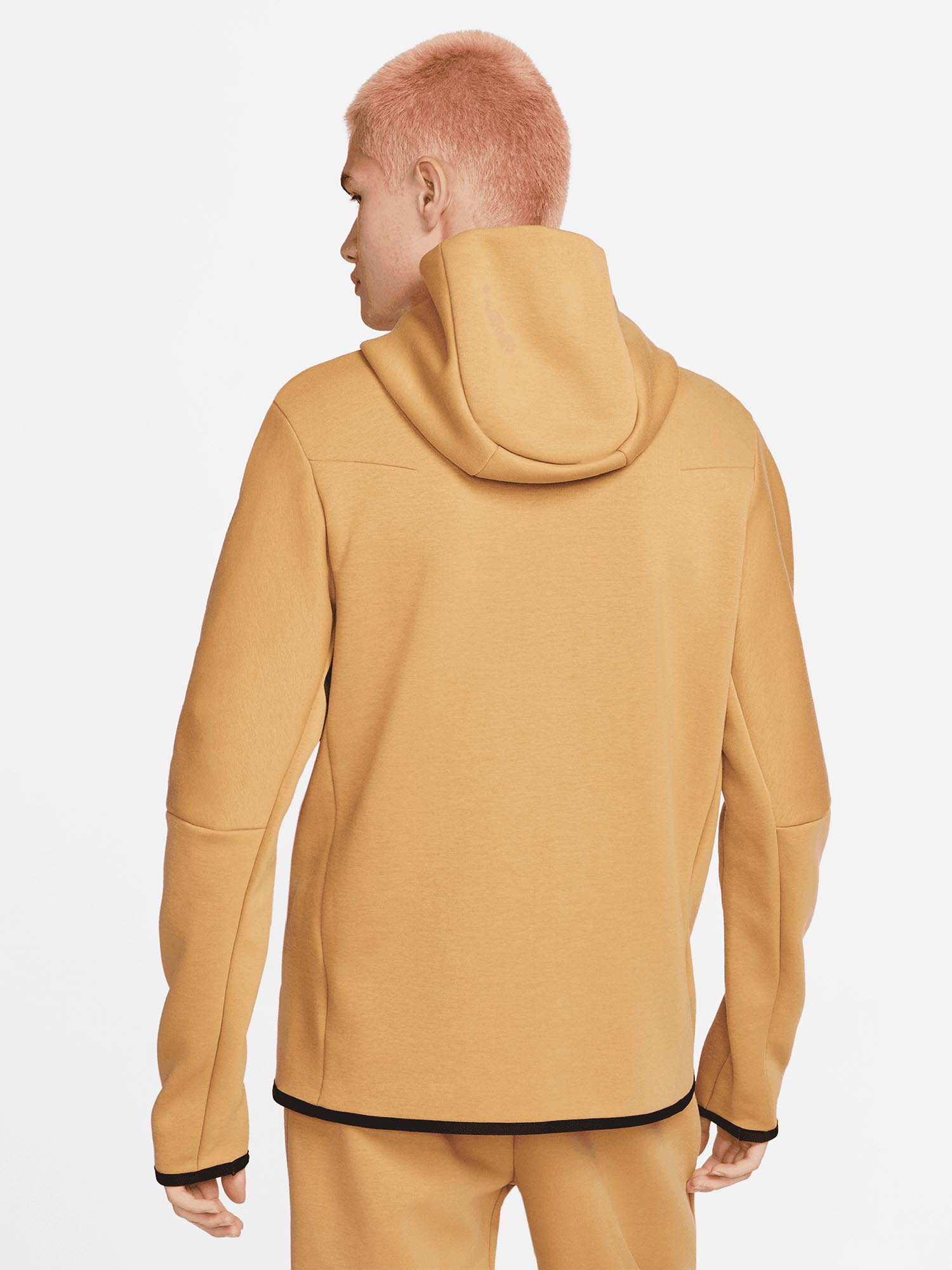 NIKE Суитшърт M NSW TCH FLC HOODIE FZ WR