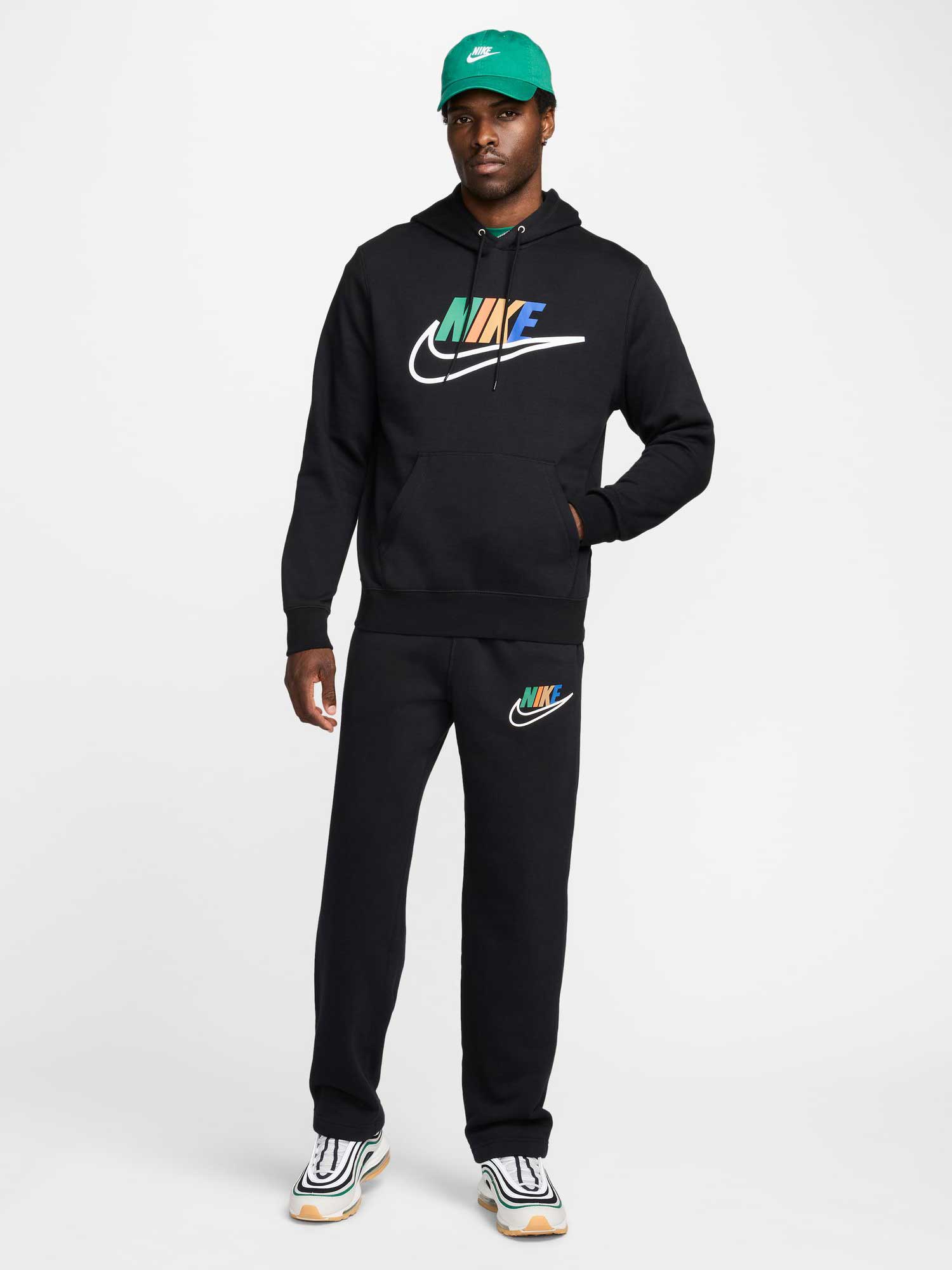 NIKE Суитшърт M NK CLUB BB HDY FUTURA BLOCK