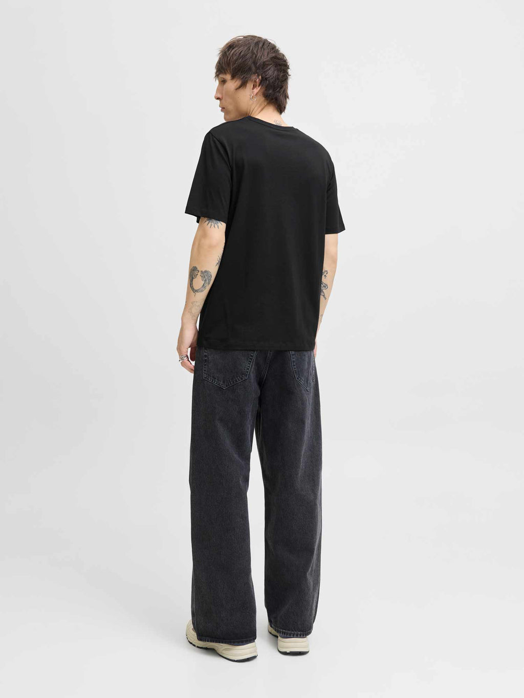 JACK & JONES Тениска JJELOGO TEE SS O-NECK 2 COL AW25 SN