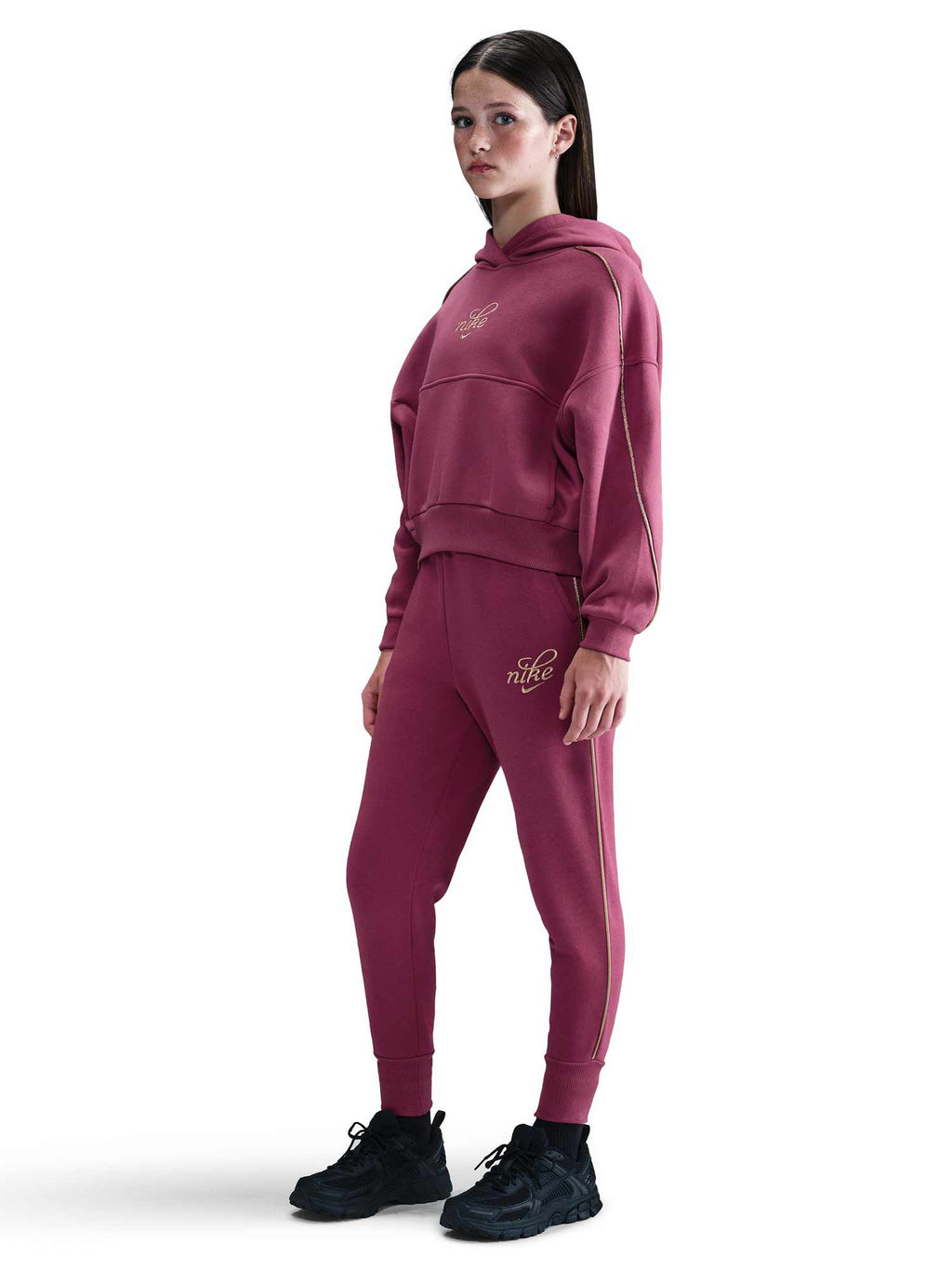 NIKE Суитшърт G NSW CLUB FLC BXY HDY GX SHNE