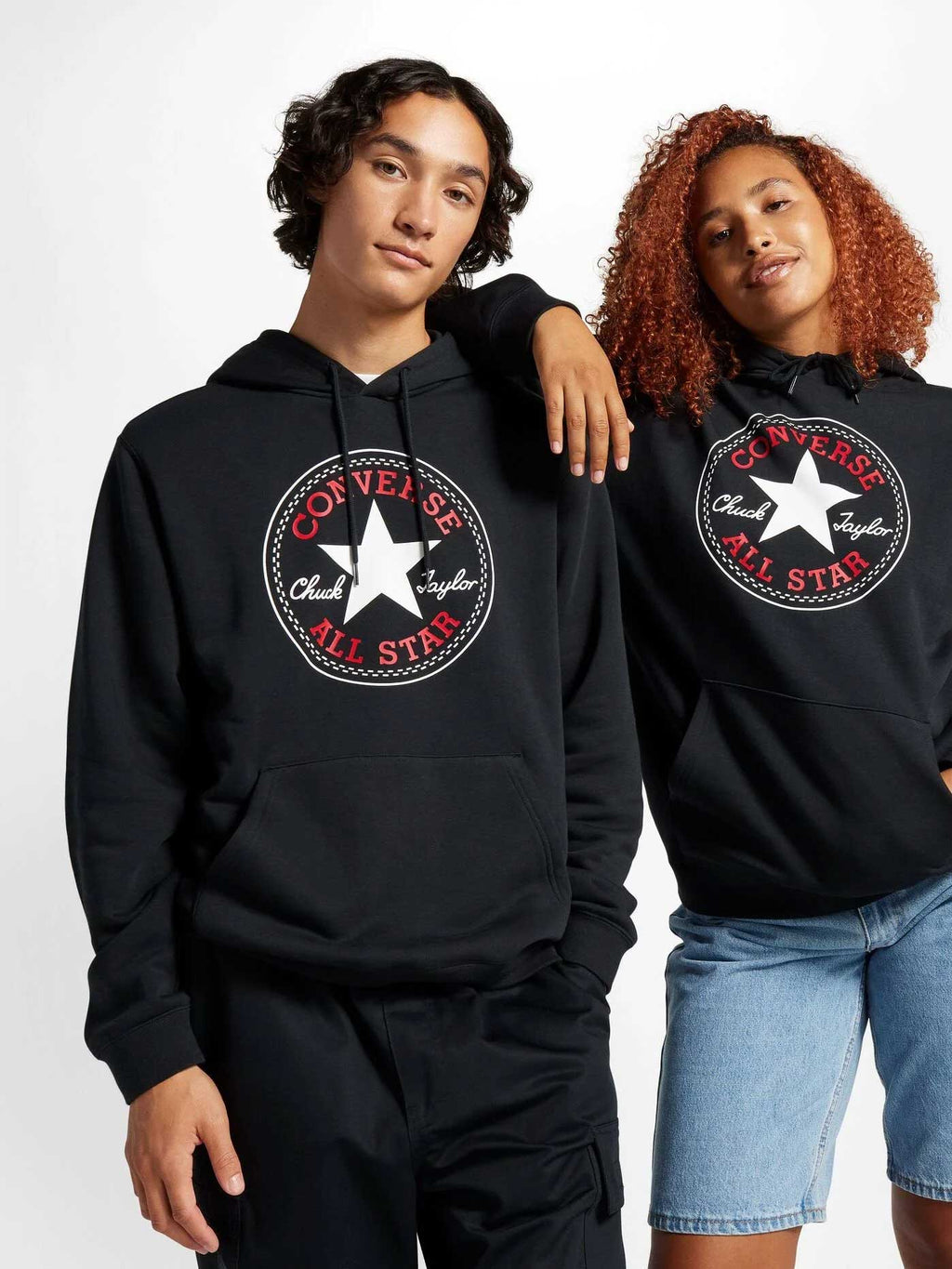 CONVERSE Суитшърт GO-TO ALL STAR PATCH