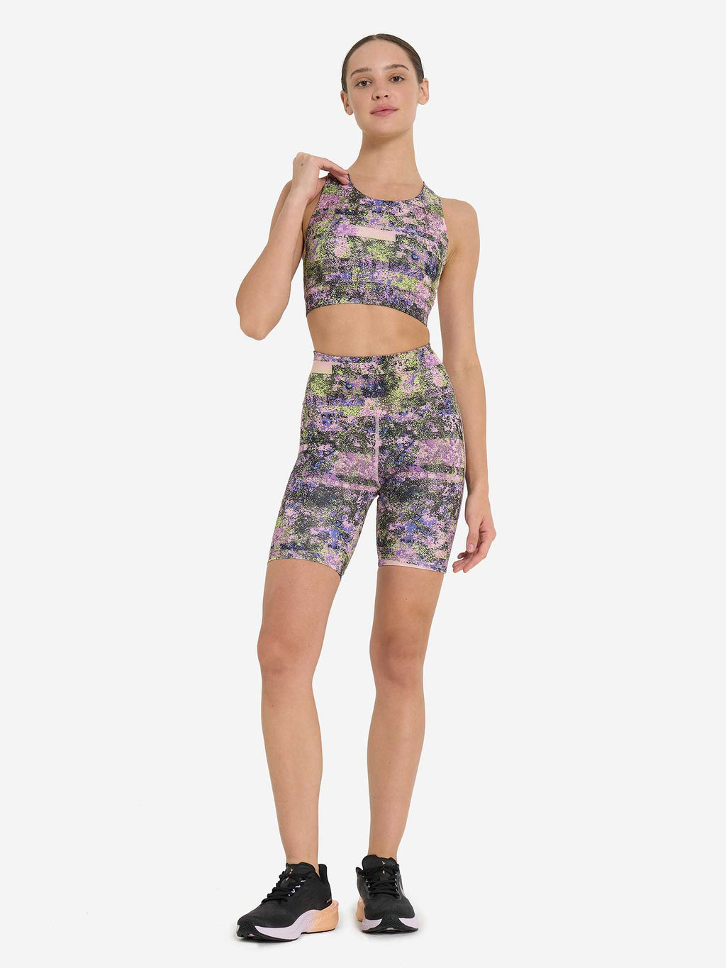 DEMIX Спортен сутиен W D Running Trail AOP Bra