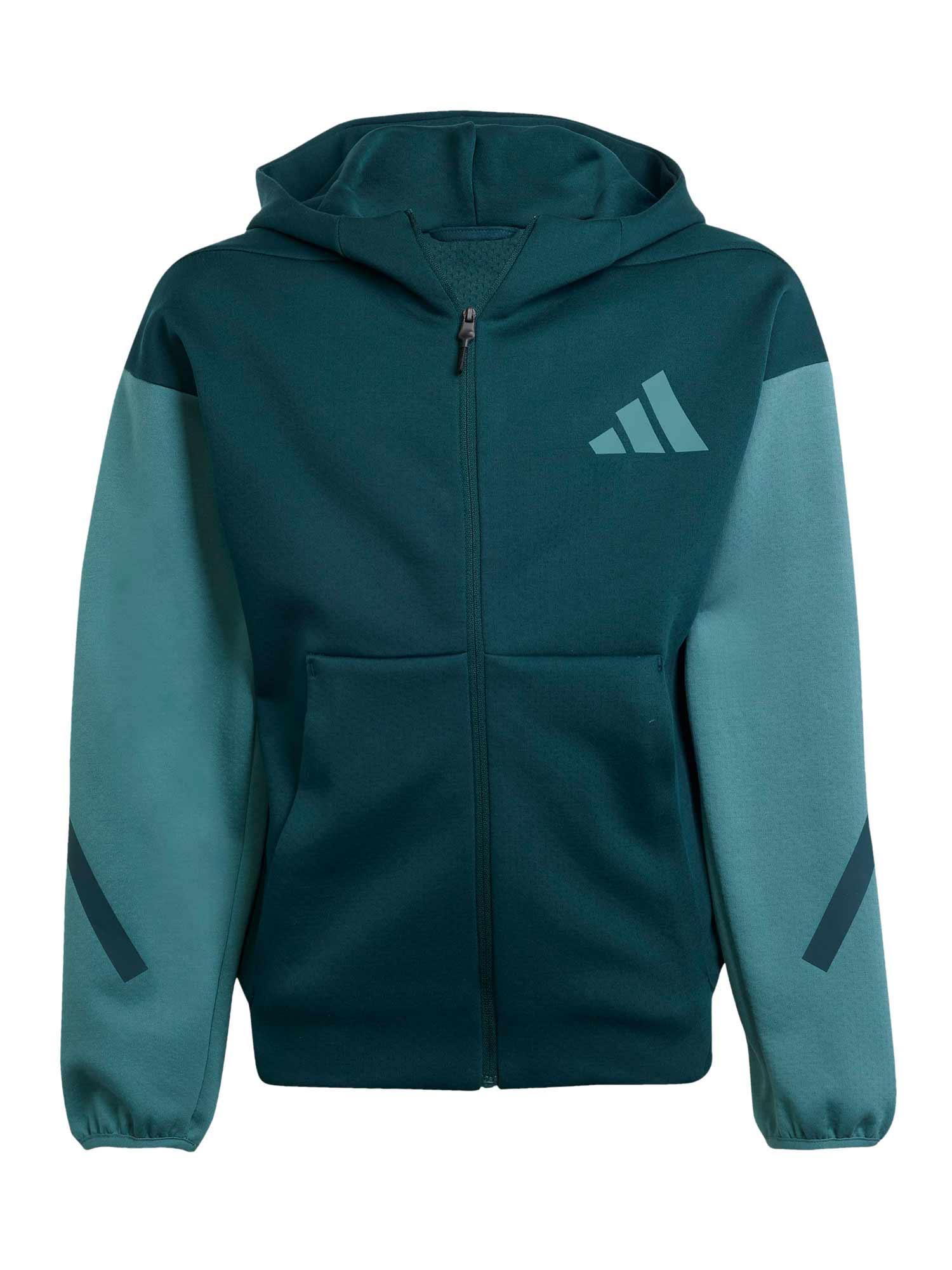 ADIDAS SPORTSWEAR Суитшърт Z.N.E. Full-Zip Colorblocked Hoodie Kids