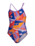 SPEEDO Цял бански GIRLS ALLOVER DIGITAL VBACK