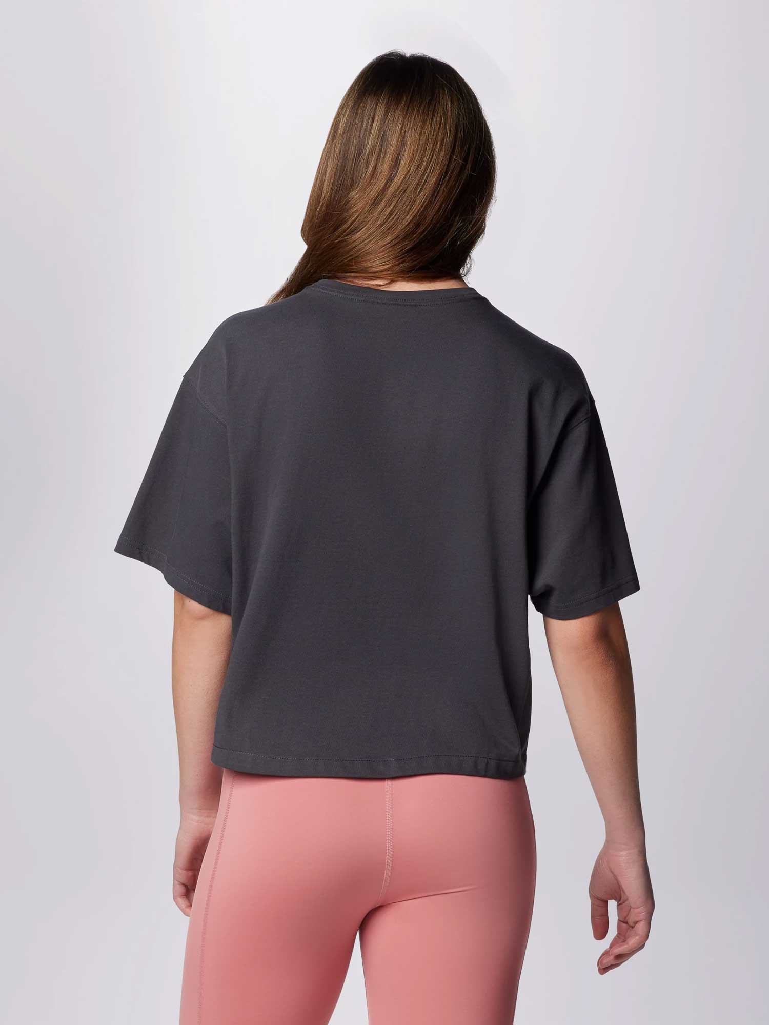 COLUMBIA Тениска Painted Peak Knit SS Cropped Top