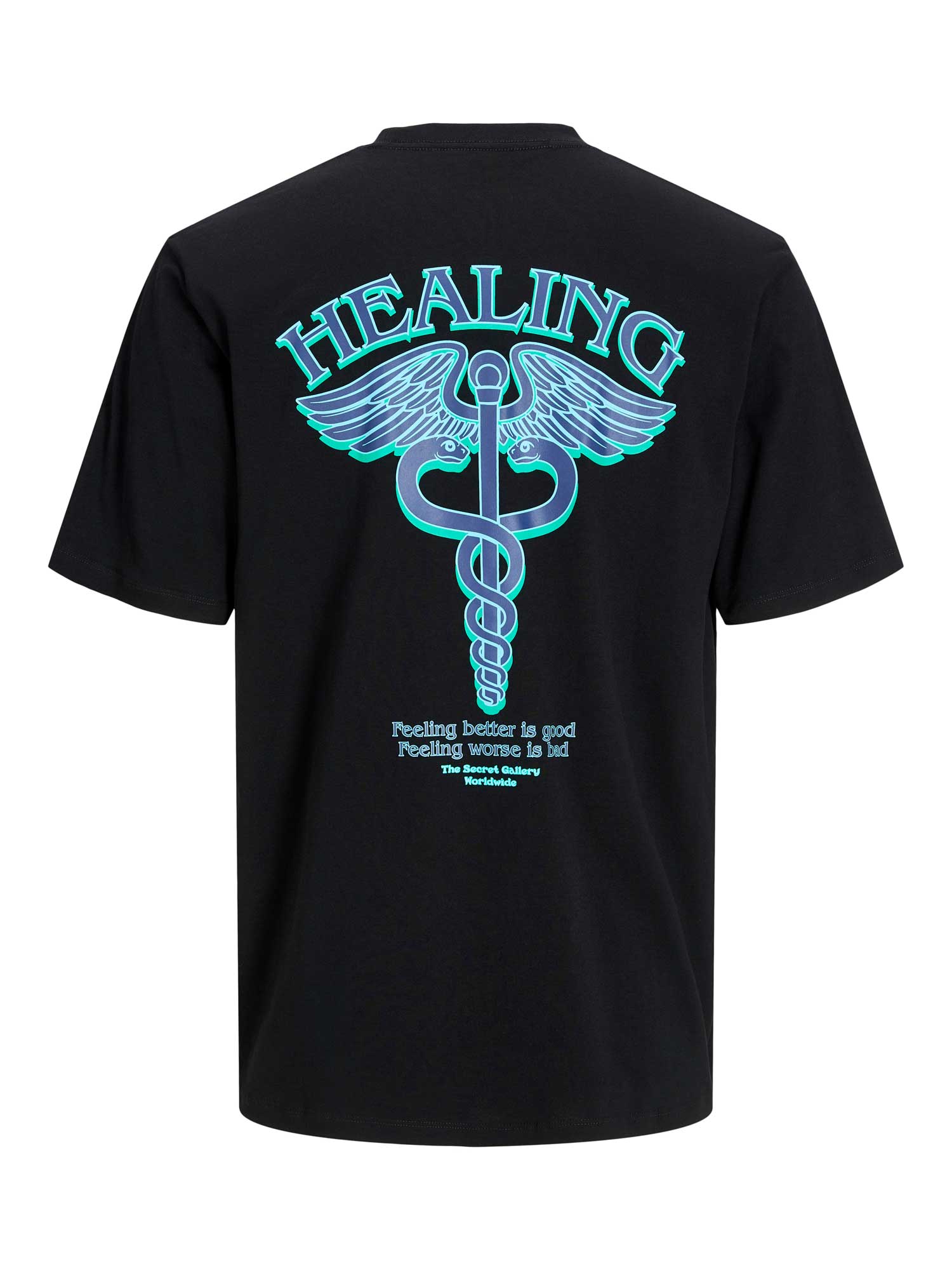 JACK & JONES Тениска JORORACLE TEE SS CREW NECK TG