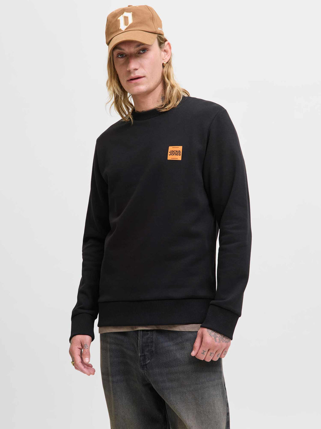 JACK & JONES Блуза JJBRANDY SWEAT CREW NECK LN
