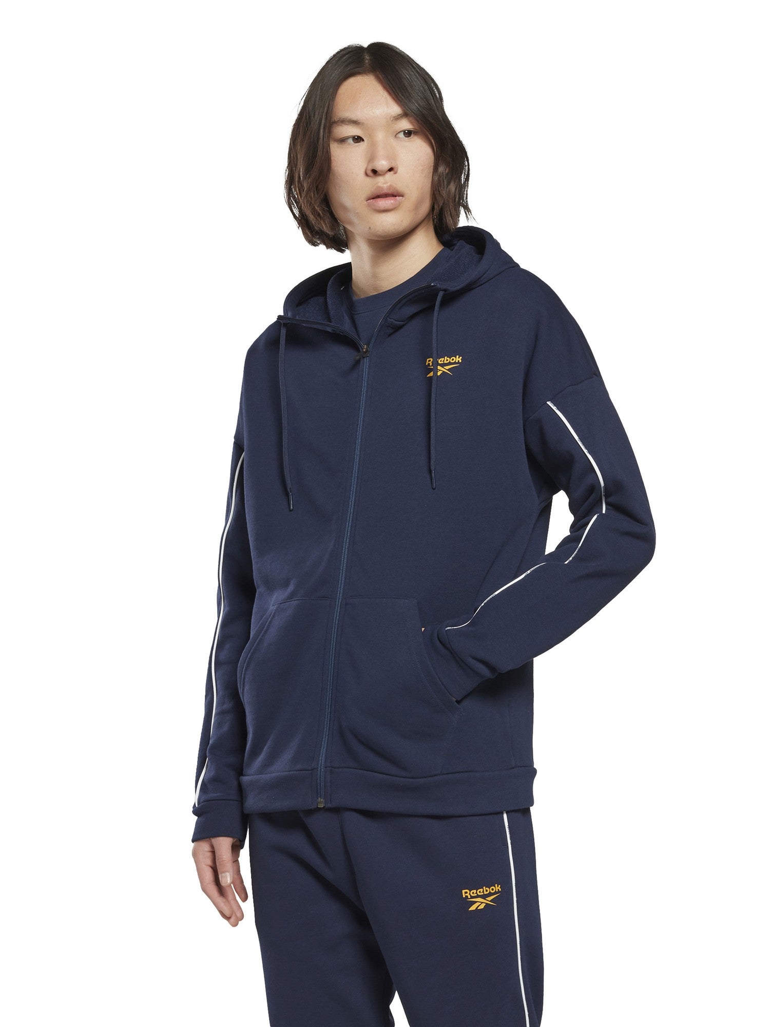 REEBOK Суитшърт Workout Ready Thermowarm Zip-Up