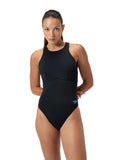 SPEEDO Цял бански WOMENS RACER ZIP WITH BUILT IN SWIM BRA