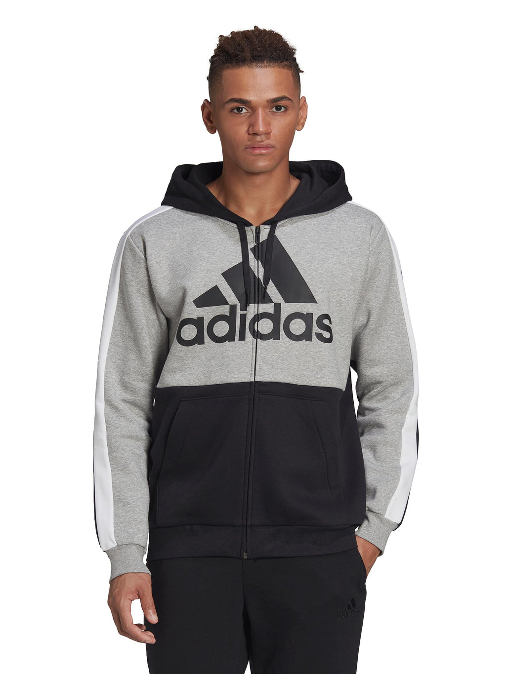 ADIDAS SPORTSWEAR Суитшърт Essentials Colorblock Fleece Full-Zip