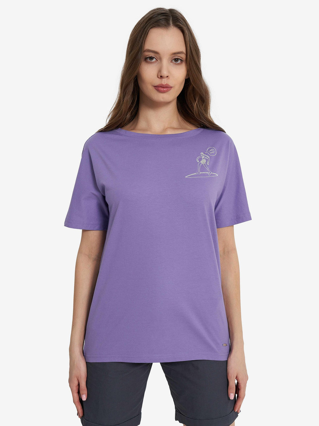 TERMIT Тениска Surf Female Burnout T-shirt