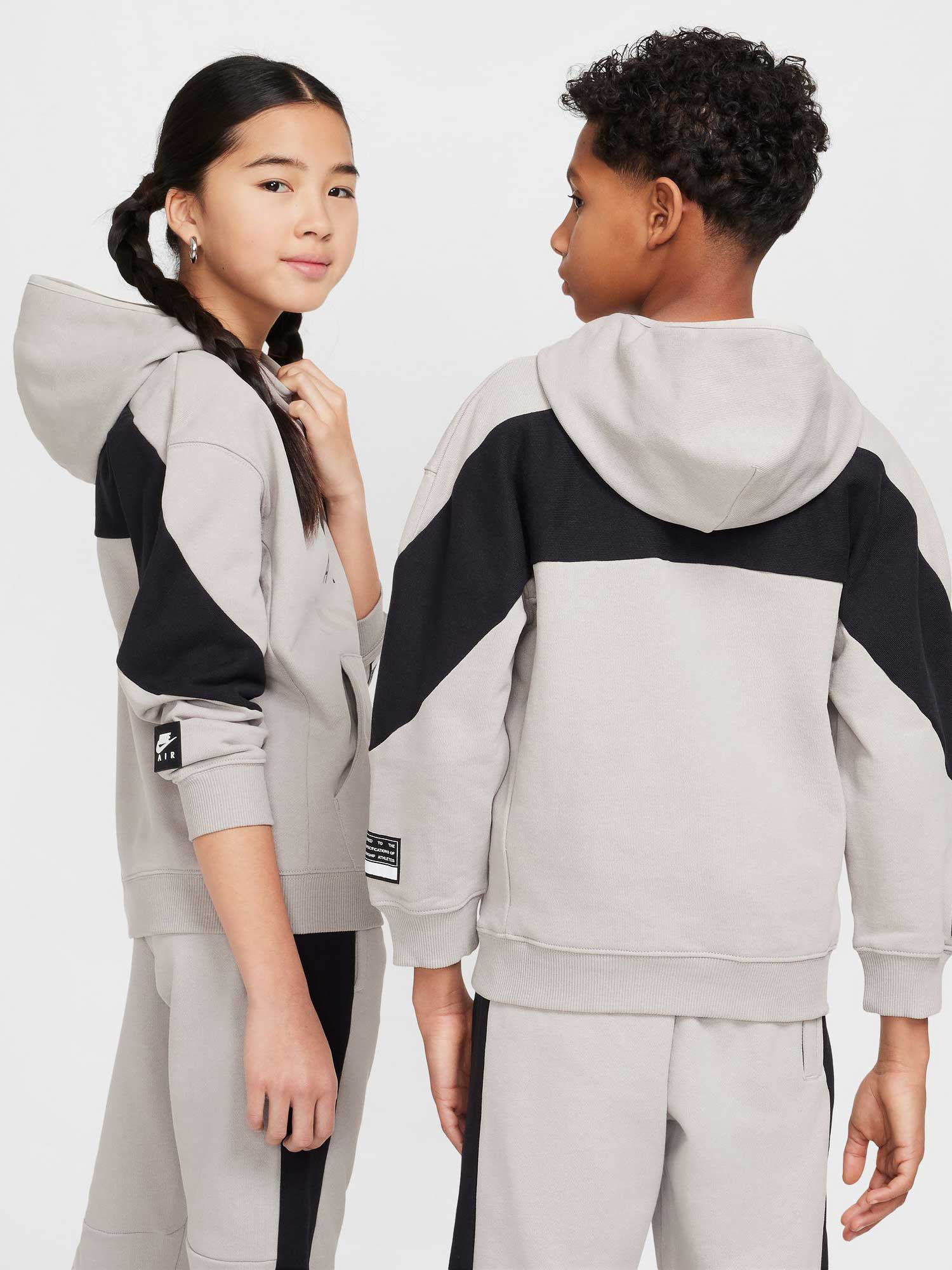 NIKE Суитшърт K AIR FLC PO HOODIE -PD