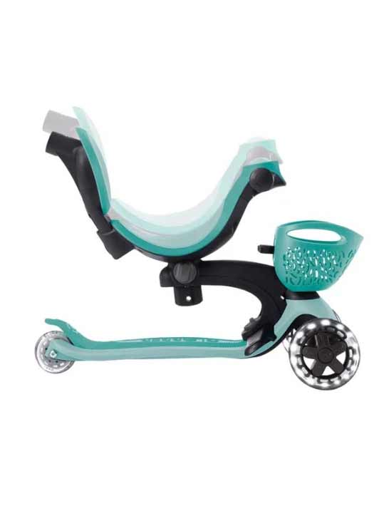GLOBBER Тротинетка 5 в 1 BABY LEARN 360 FLASH LIGHTS
