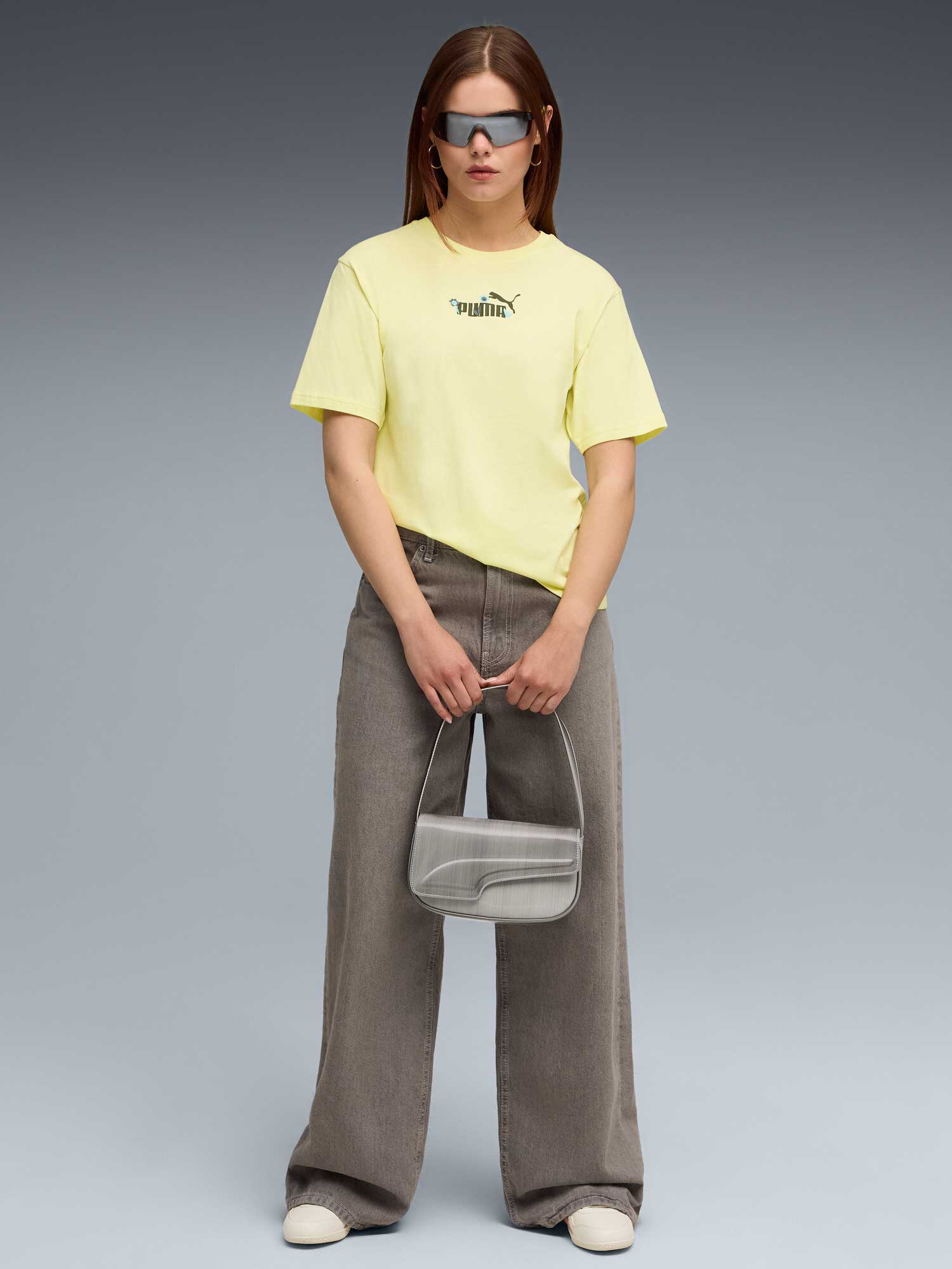 PUMA Тениска ESS NATURE 2.0 Relaxed Tee