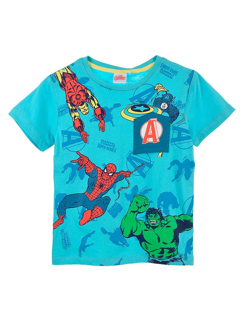KIDS MOVIE HEROES Тениска AVENGERS C