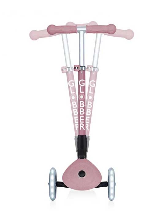 GLOBBER Тротинетка JUNIOR FOLDABLE LIGHTS ECOLOGIC
