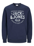 JACK & JONES Блуза JJJEANS SWEAT O-NECK