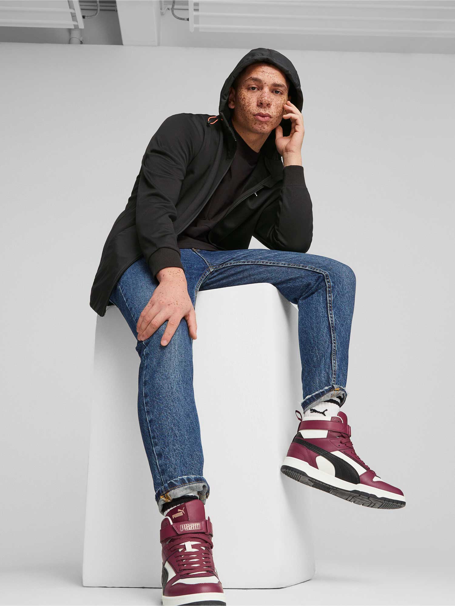 PUMA Суитшърт OPEN ROAD DK