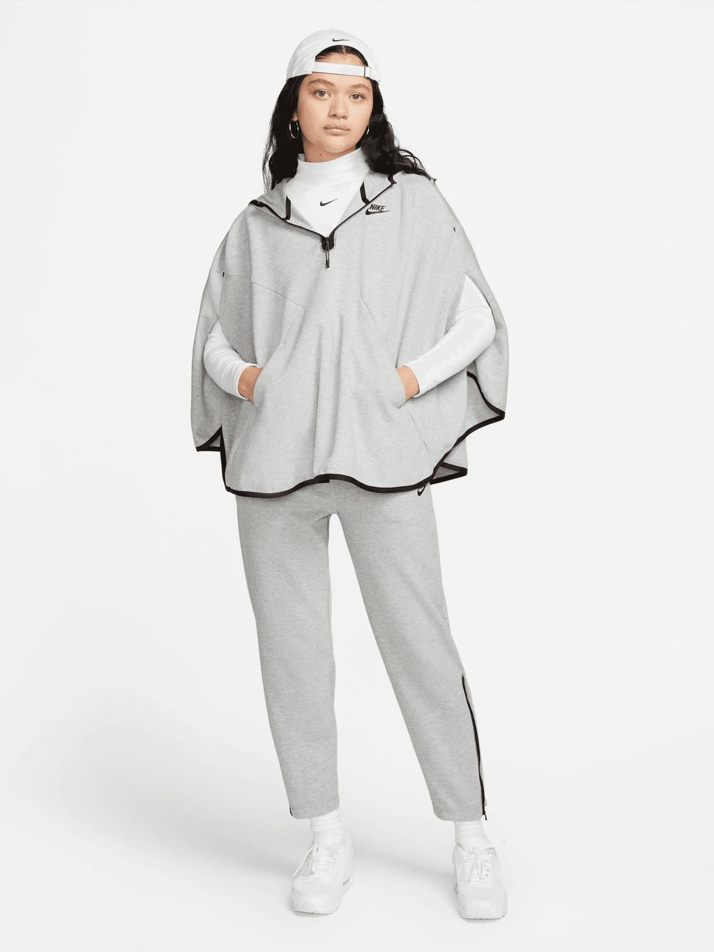 NIKE Пончо W NSW TCH FLC ESSNTL PONCHO