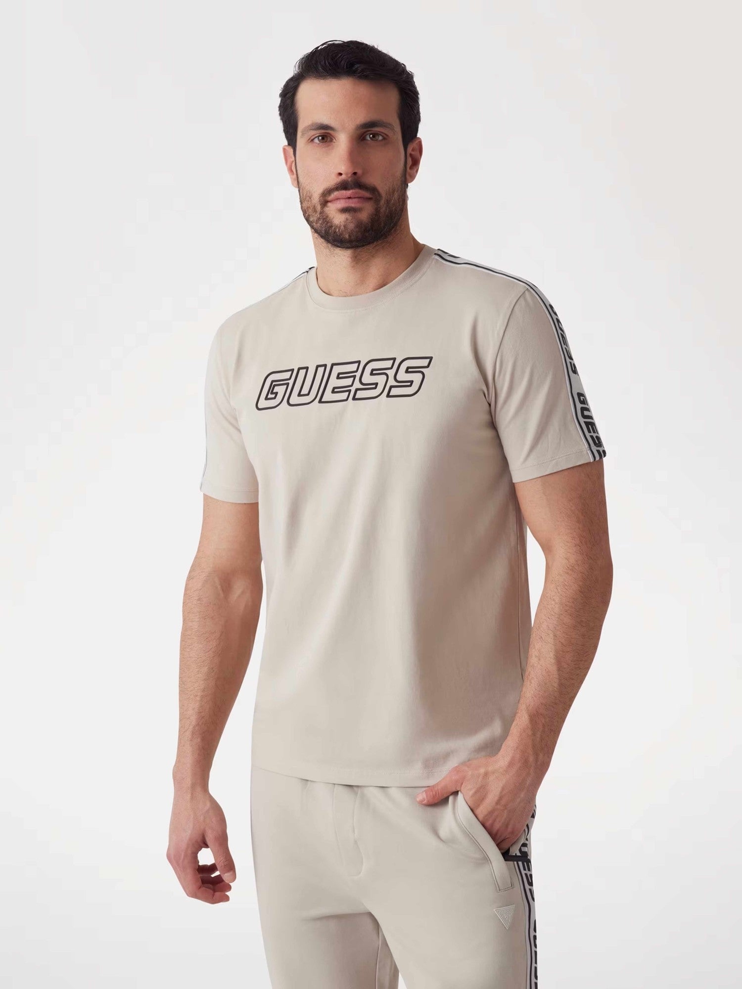 GUESS Тениска ARLO CN T-SHIRT