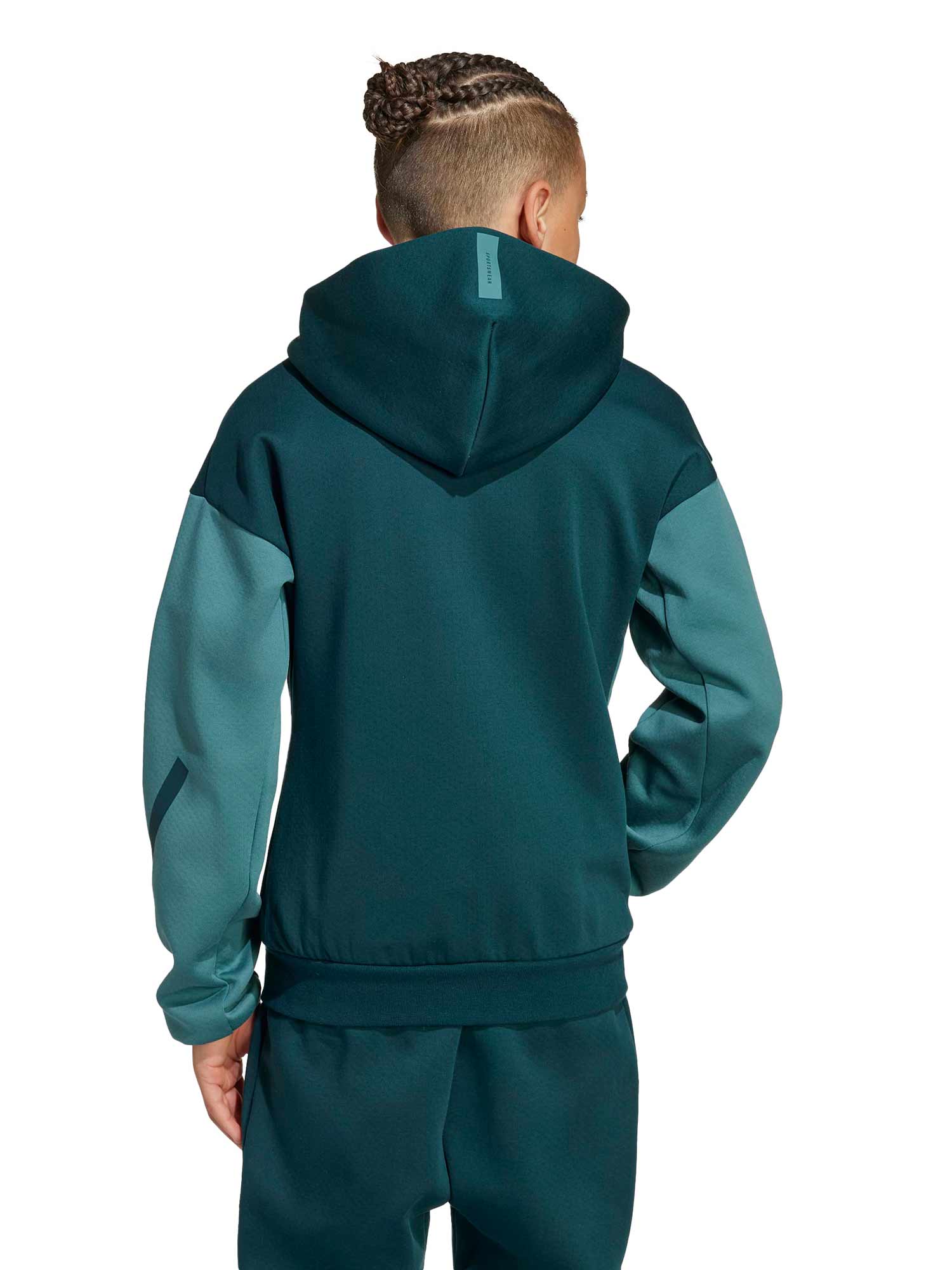 ADIDAS SPORTSWEAR Суитшърт Z.N.E. Full-Zip Colorblocked Hoodie Kids