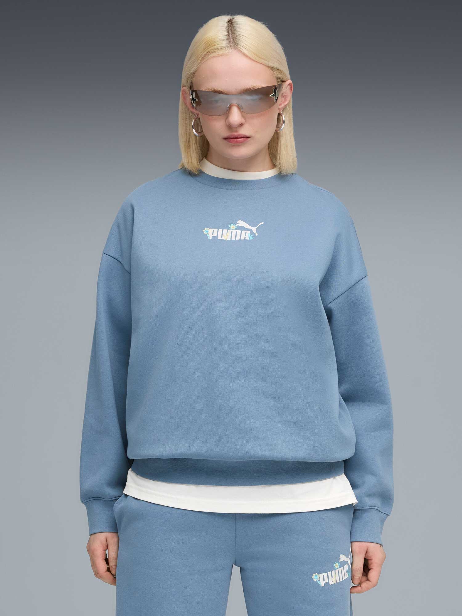 PUMA Блуза ESS NATURE 2.0 Oversized Crew FL