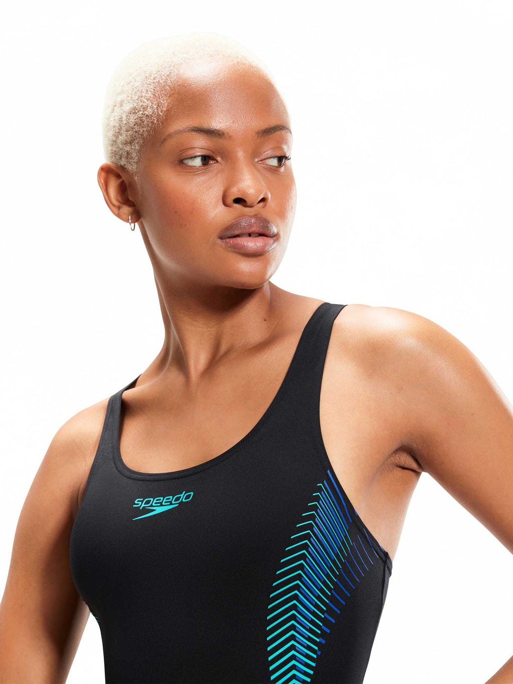 SPEEDO Цял бански WOMENS PLACEMENT MUSCLEBACK