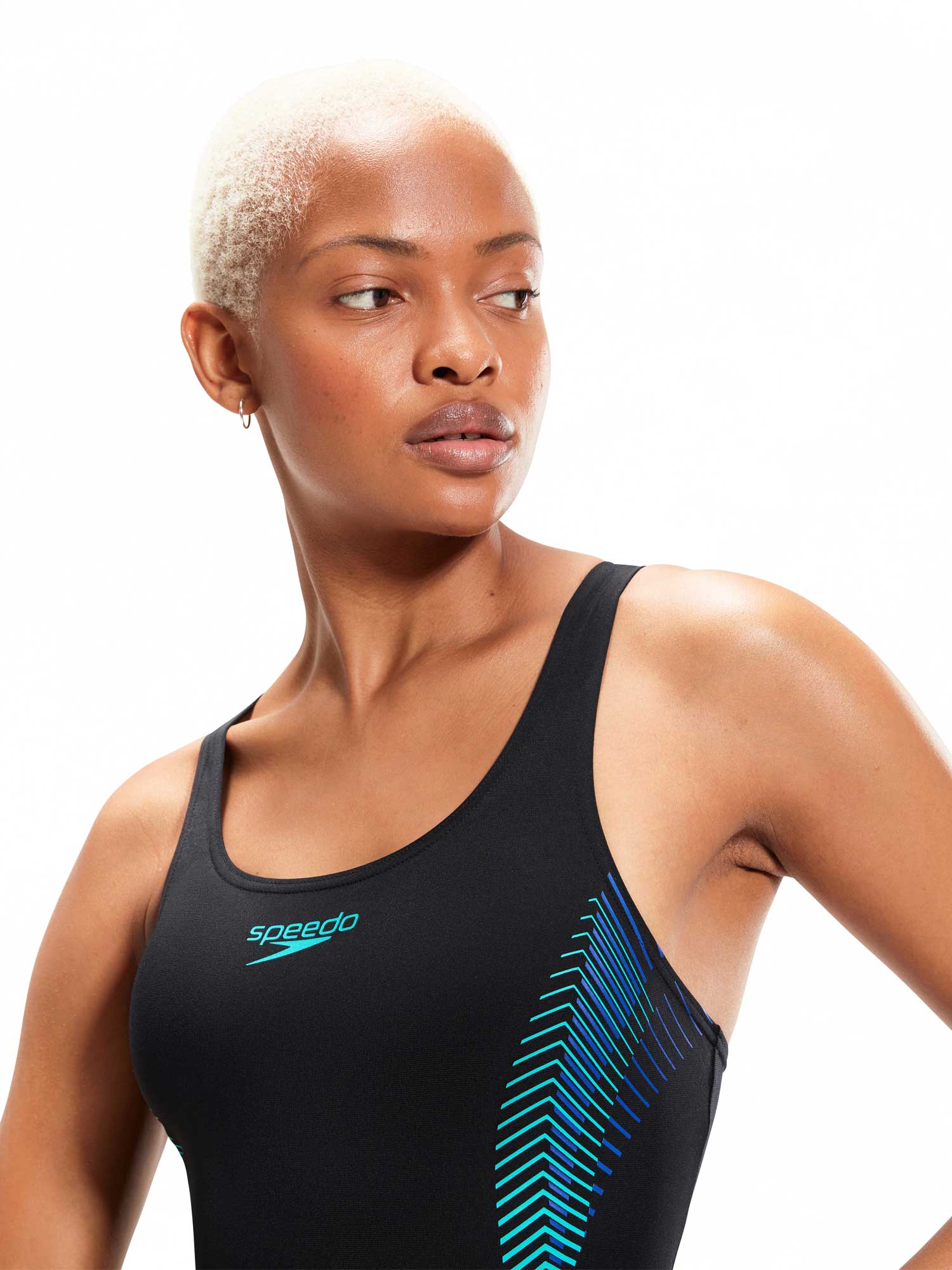 SPEEDO Цял бански WOMENS PLACEMENT MUSCLEBACK