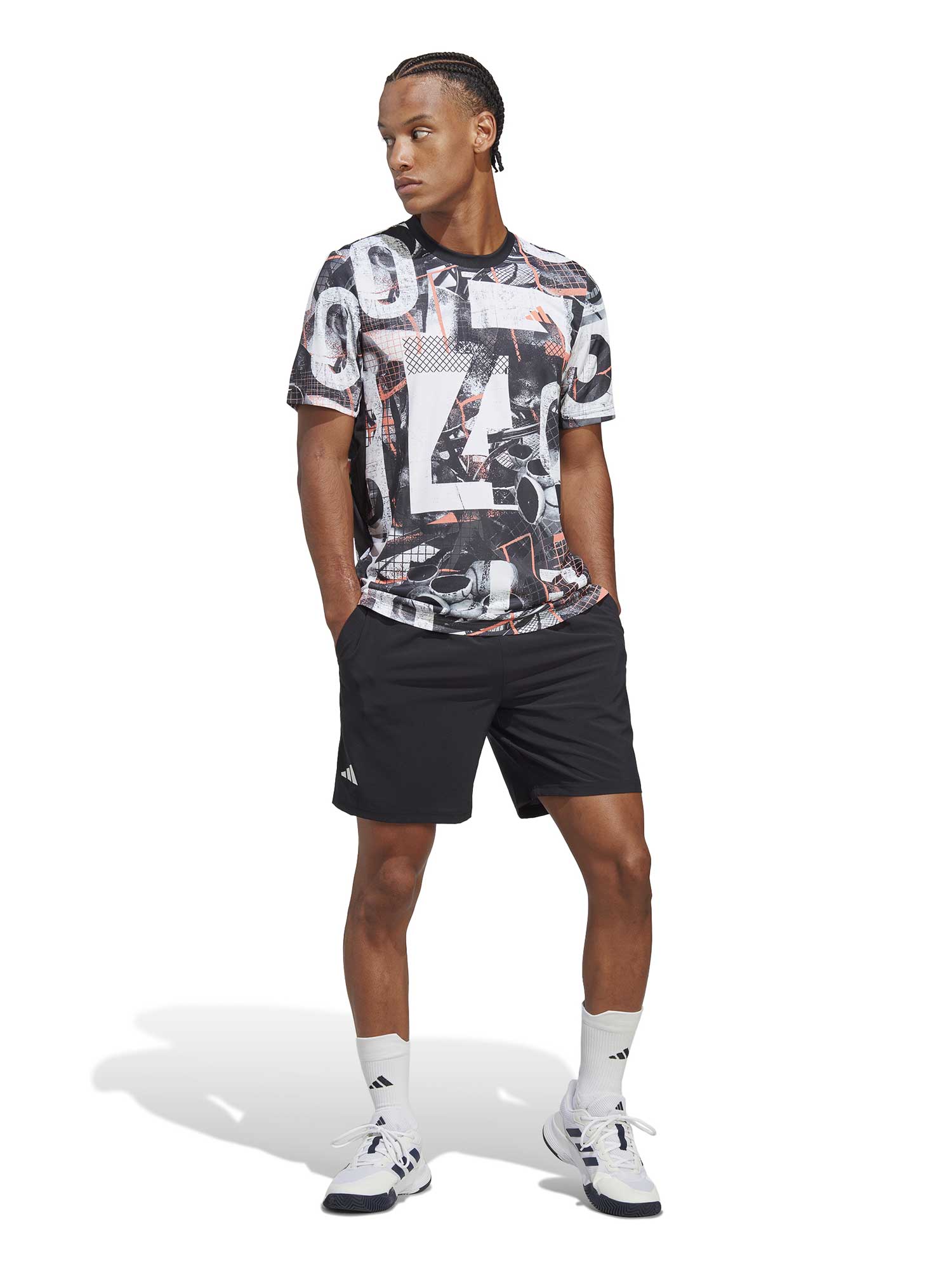 ADIDAS PERFORMANCE Тениска Club Tennis Graphic