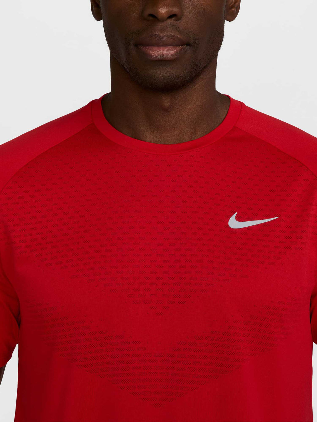 NIKE Тениска M NK DFADV STRIDE SS TOP