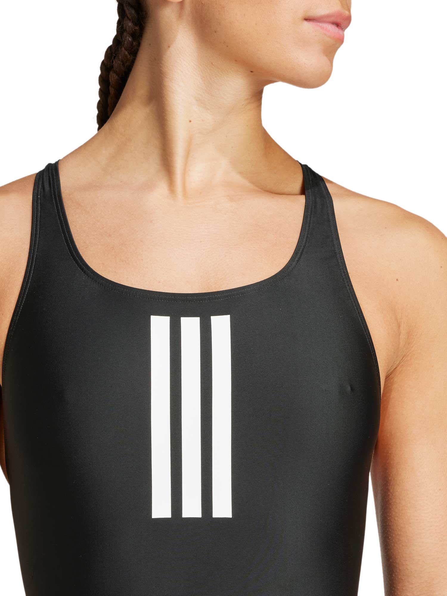 ADIDAS PERFORMANCE Цял бански 3-Stripes V-Back Swimsuit