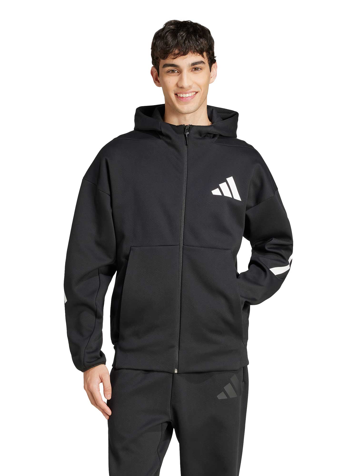 ADIDAS SPORTSWEAR Суитшърт Z.N.E. Full-Zip Hooded Track Jacket