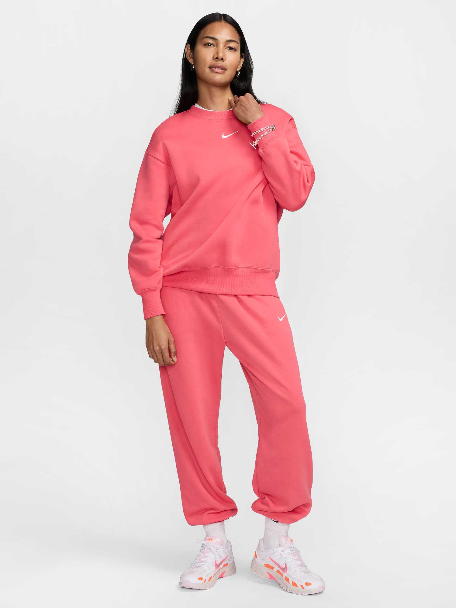 NIKE Блуза W NSW PHNX FLC OS CREW