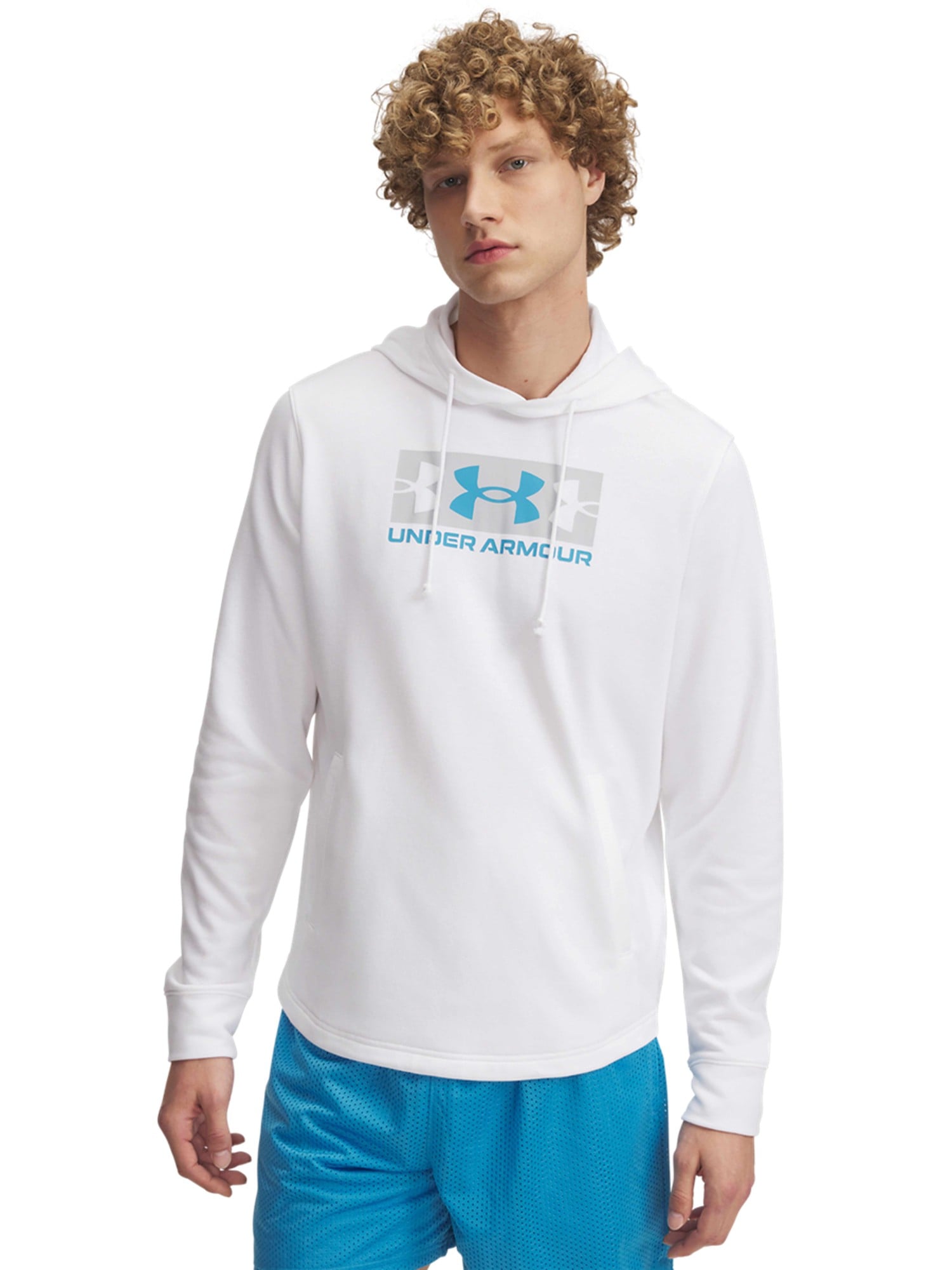 UNDER ARMOUR Суитшърт Rival Terry Logo Hood