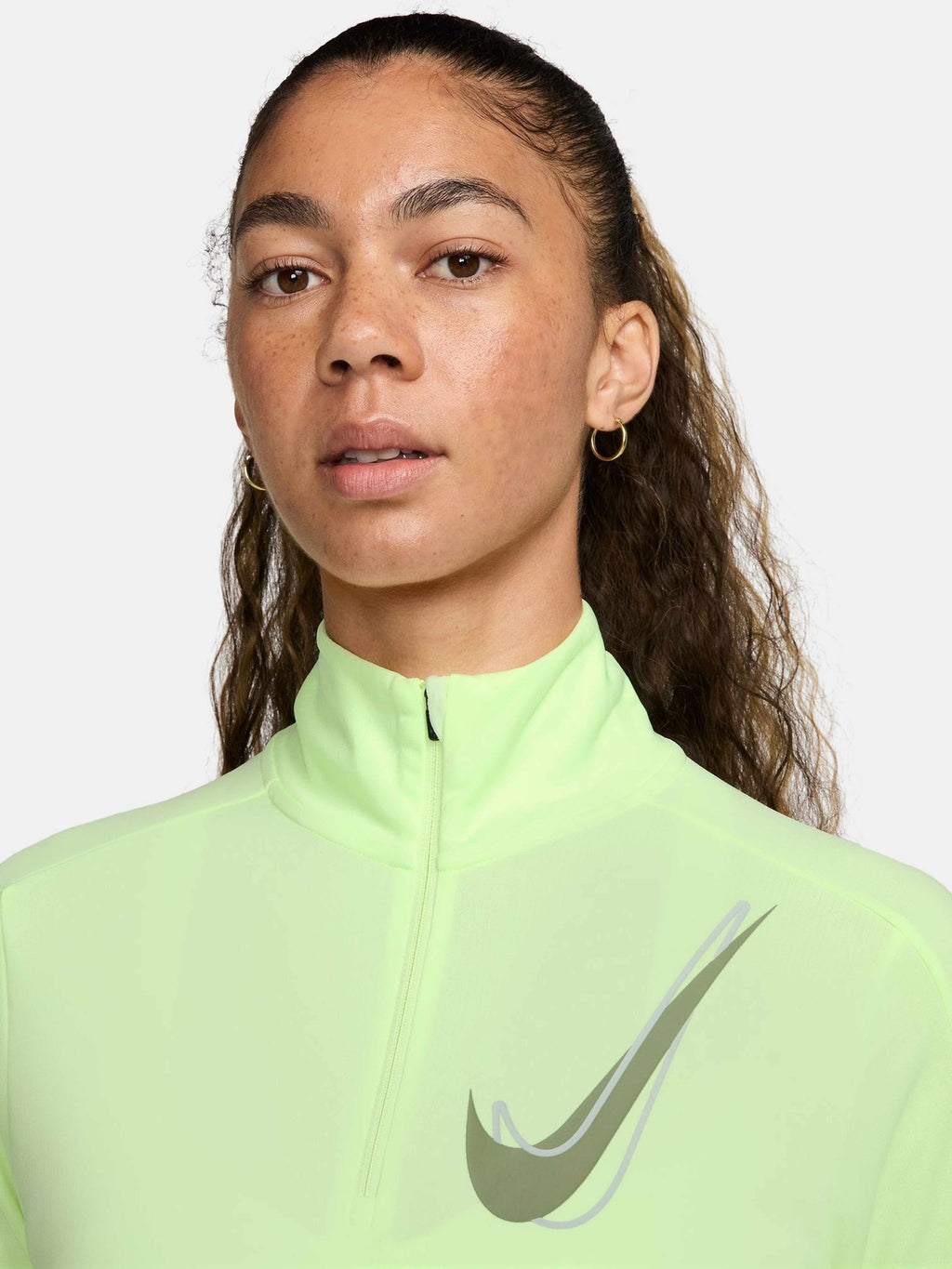 NIKE Блуза W NK SWSH HBR HZ MID
