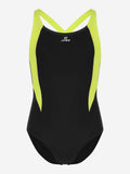 JOSS Цял бански Girls Color-Block Swimsuit
