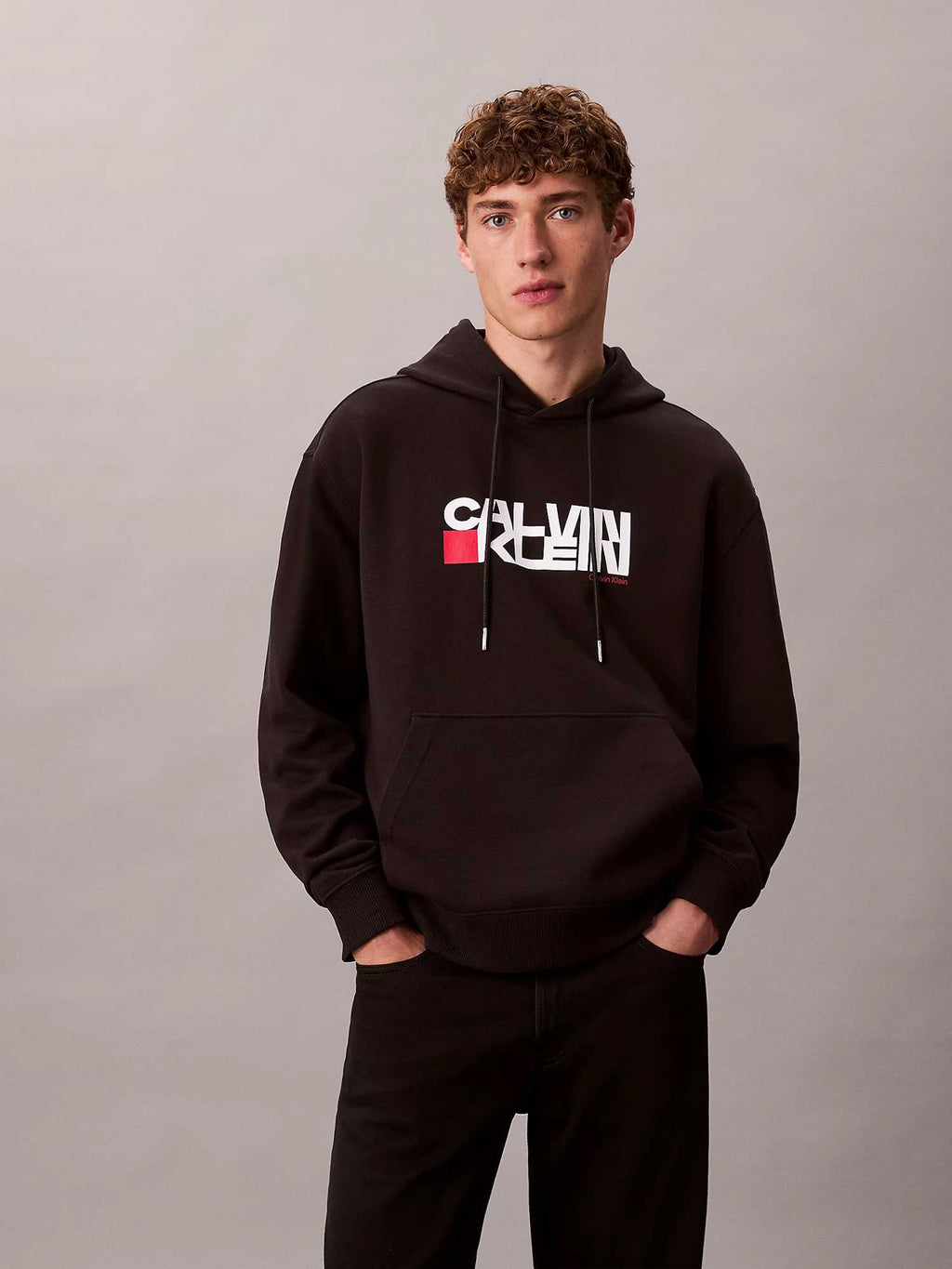 Calvin Klein Jeans Суитшърт LS EU 350TERRY CK REDBOX GRAPH
