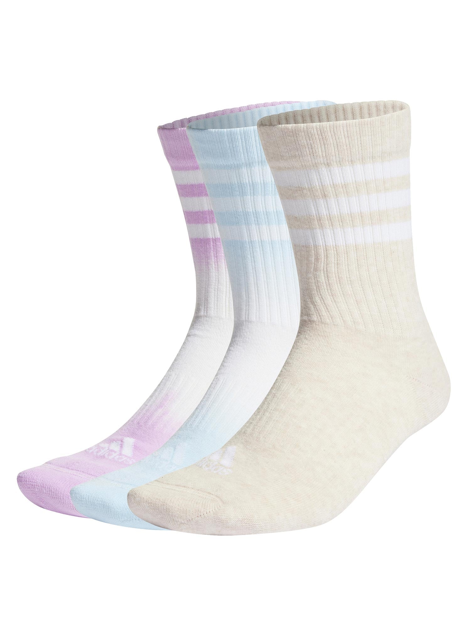 ADIDAS PERFORMANCE Чорапи Dip-Dyed 3-Stripes Cushioned Crew 3 Pairs