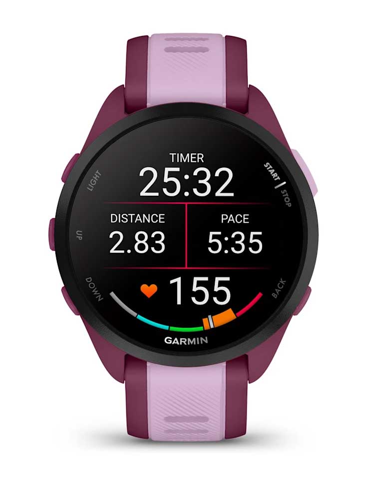 GARMIN GPS Смарт часовник за бягане Forerunner 165 Music