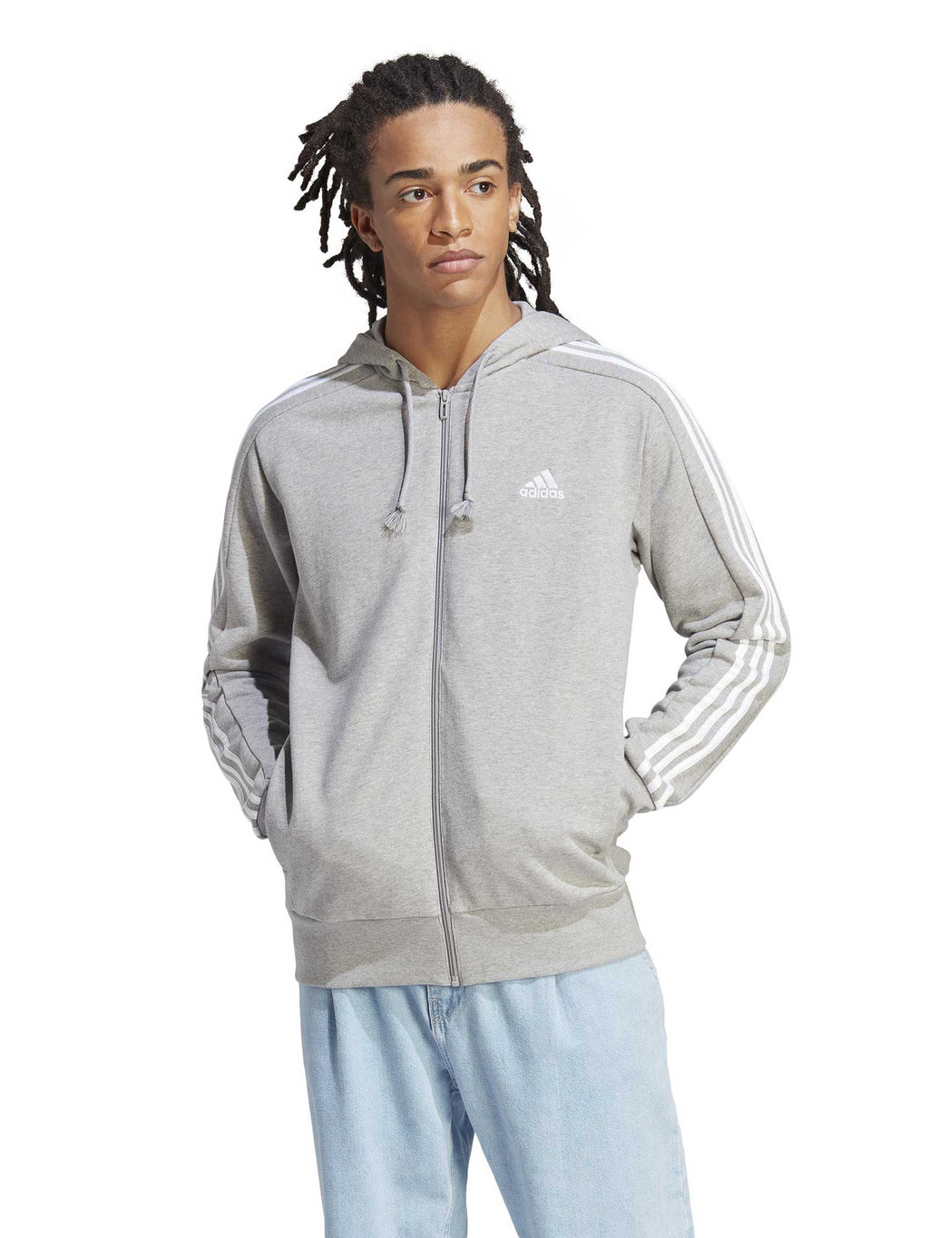 ADIDAS SPORTSWEAR Суитшърт Essentials French Terry 3-Stripes