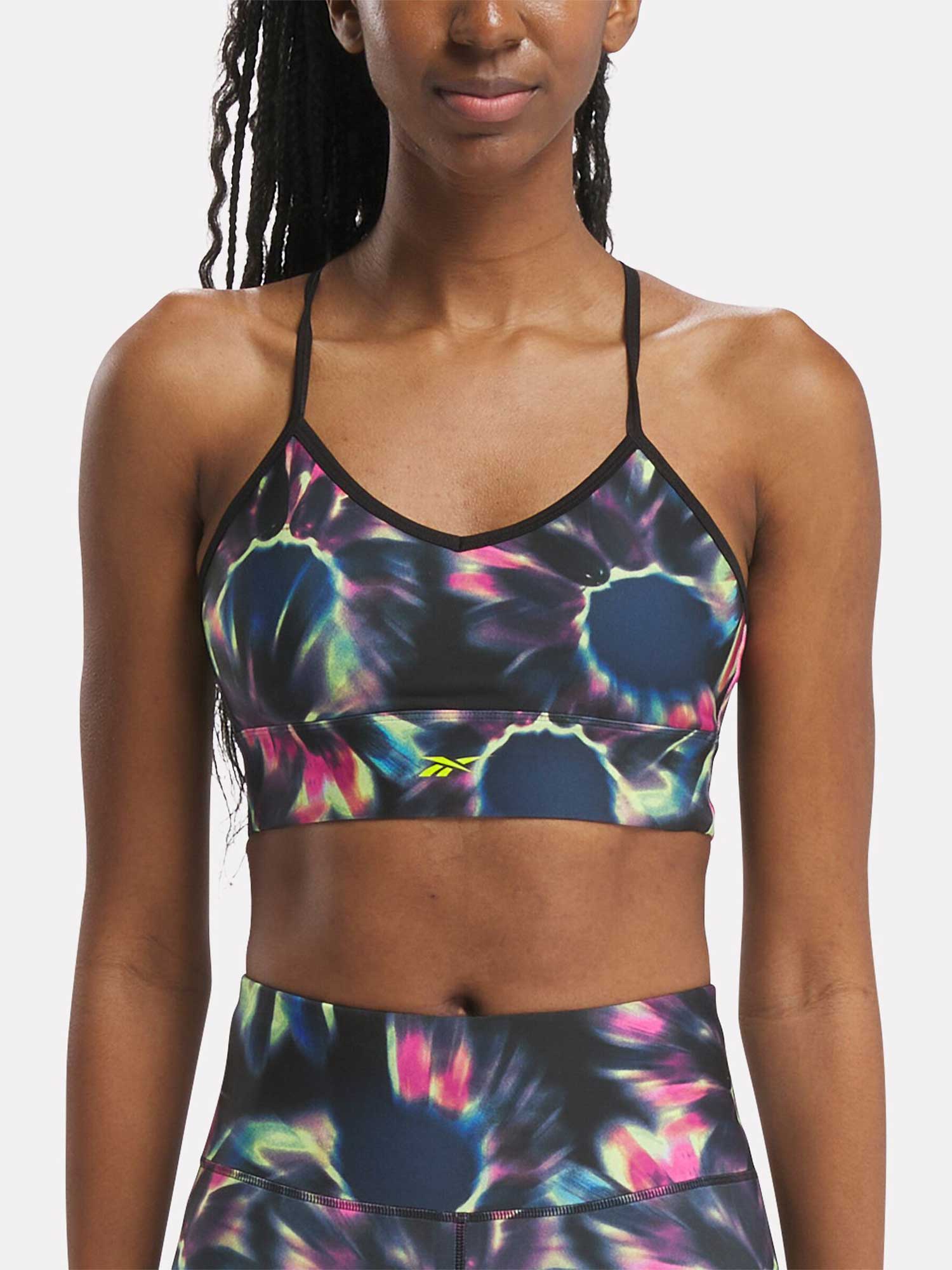 REEBOK Спортен сутиен ID TRAIN AOP BRA