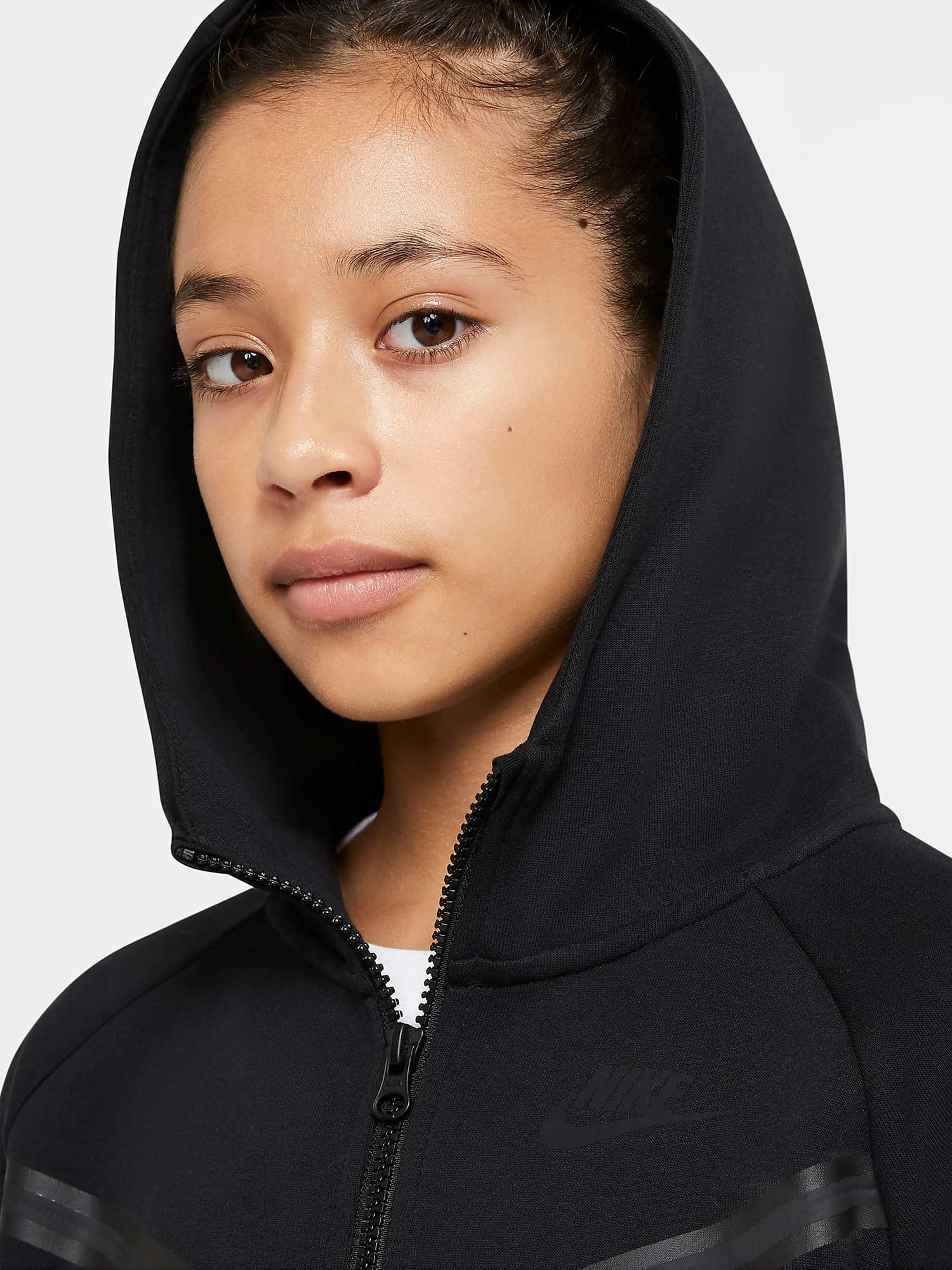 NIKE Суитшърт G NSW TCH FLC WR HOODIE FZ