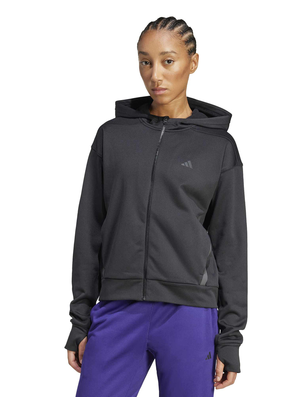 ADIDAS PERFORMANCE Суитшърт Game Go Full-Zip Hoodie