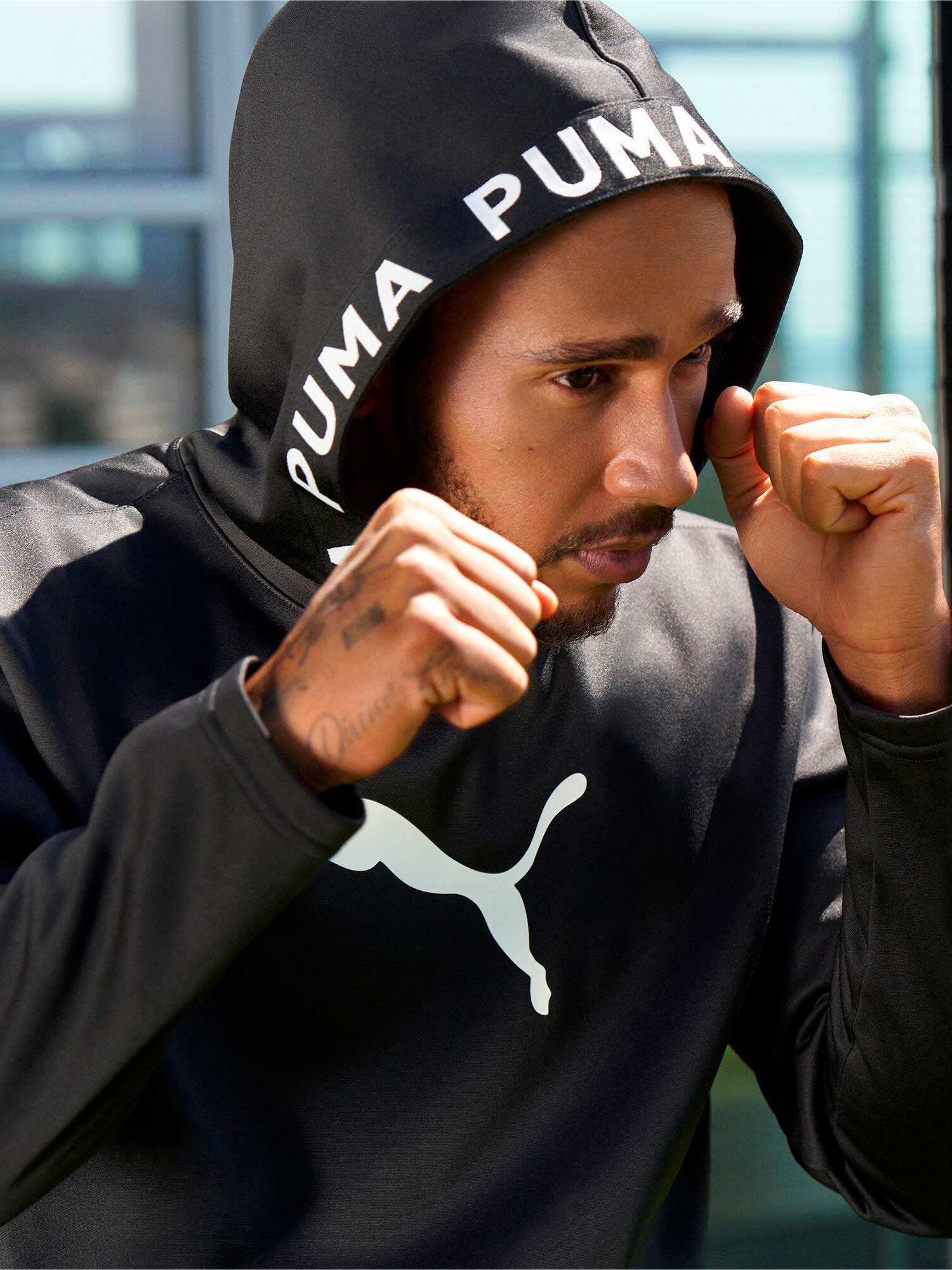 PUMA Суитшърт TRAIN PWR FLEECE HOODIE