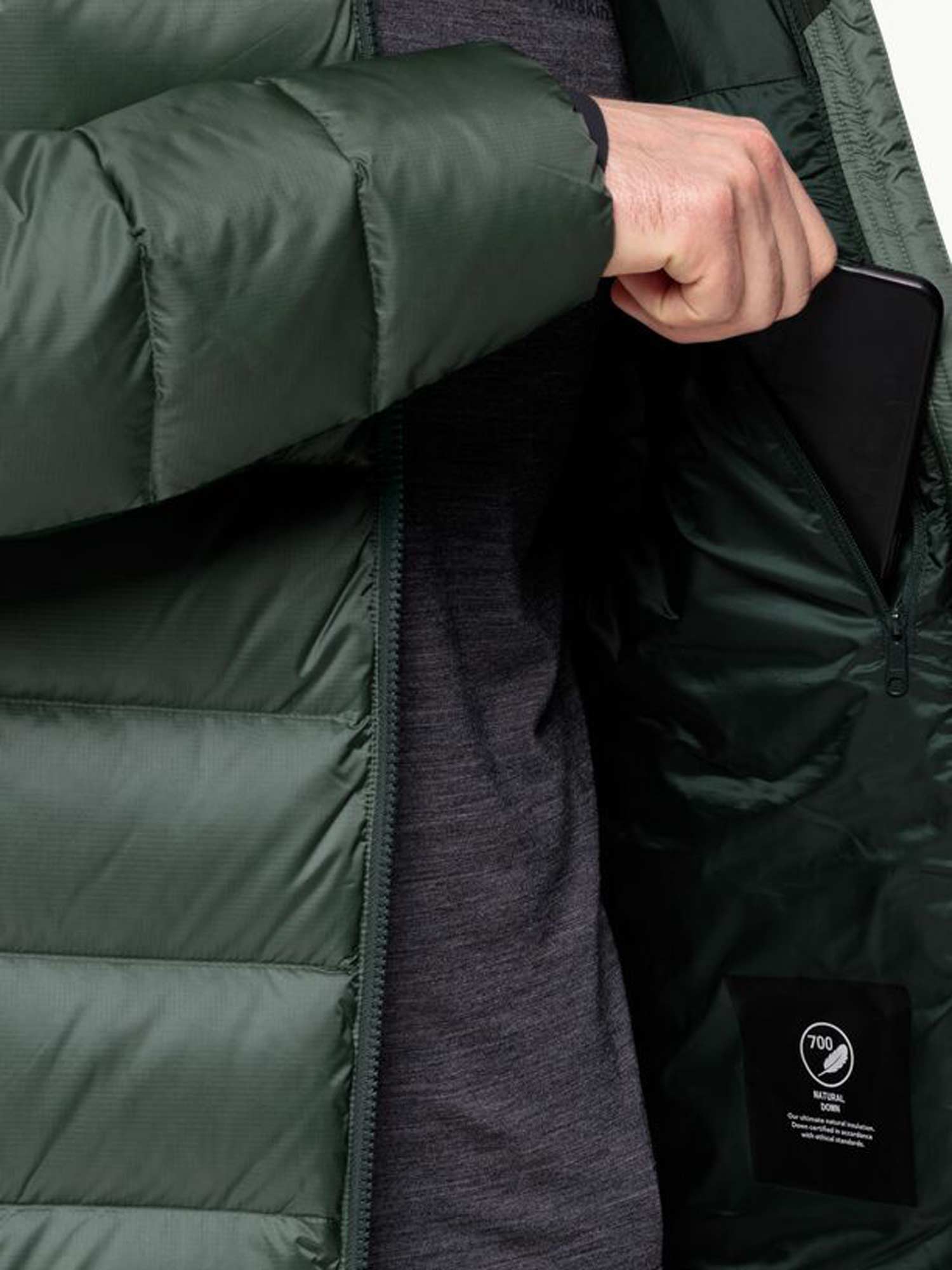 JACK WOLFSKIN Яке NEBELHORN DOWN HOODY M