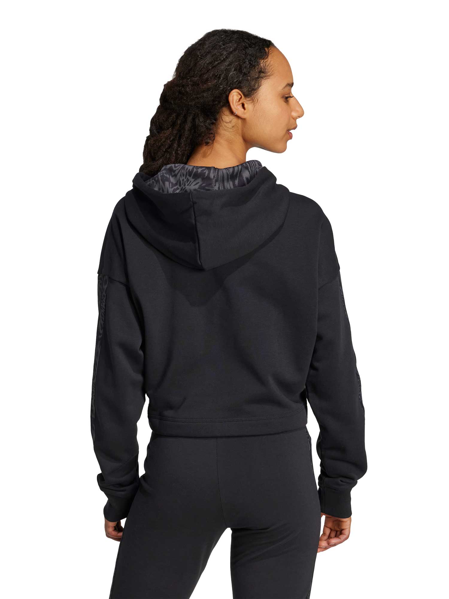 ADIDAS SPORTSWEAR Суитшърт Essentials 3-Stripes Print French Terry
