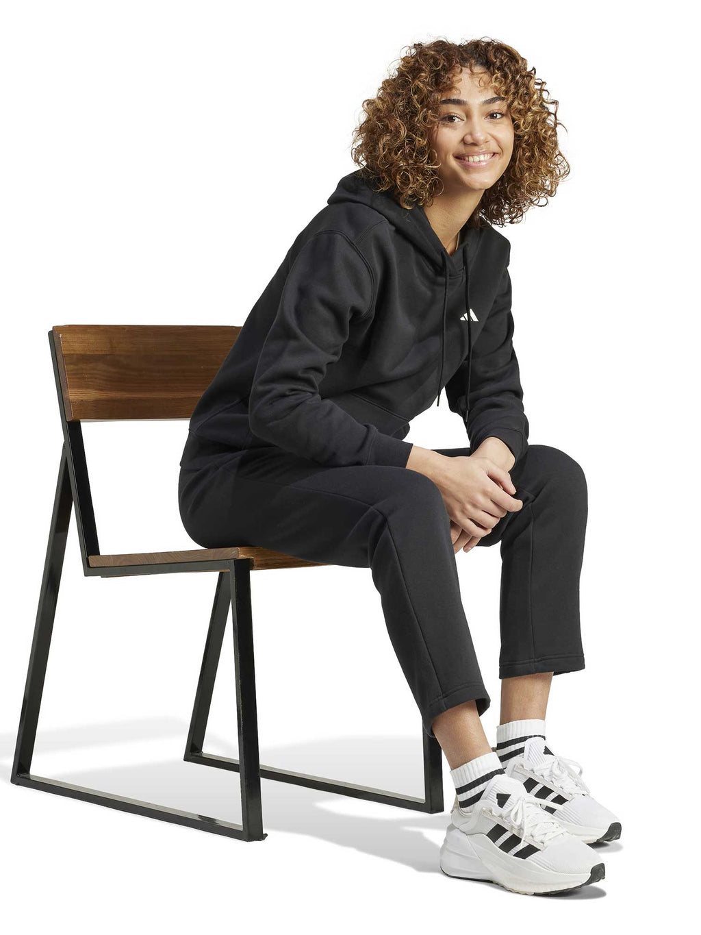 ADIDAS SPORTSWEAR Спортно долнище ESSENTIALS SMALL LOGO FEEL COZY